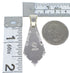 Genuine Sterling Silver Turquoise And Opal Pendant AX48210
